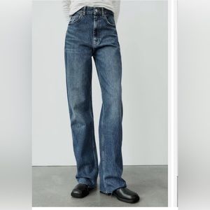 Zara Wide Leg High Rise Denim NWT - USA size 6 or 38 on Zara tag (Spanish)